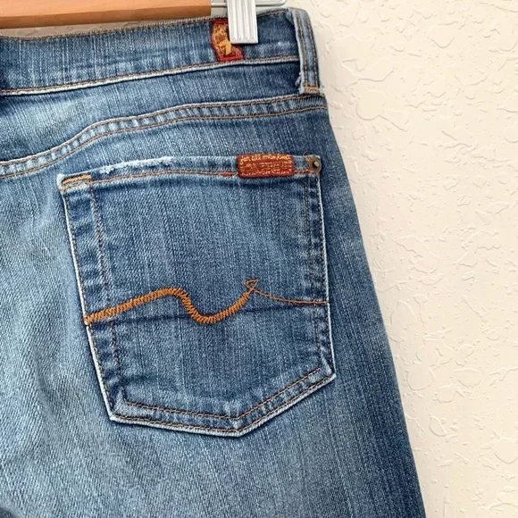 7 For All Mankind Low Rise Original Bootcut
Jeans Women's 28 - Picture 8 of 13